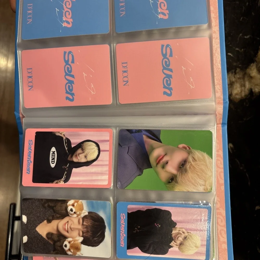 Seventeen + Jun Dicon Photocard Set W/Case- Lot Of 81
